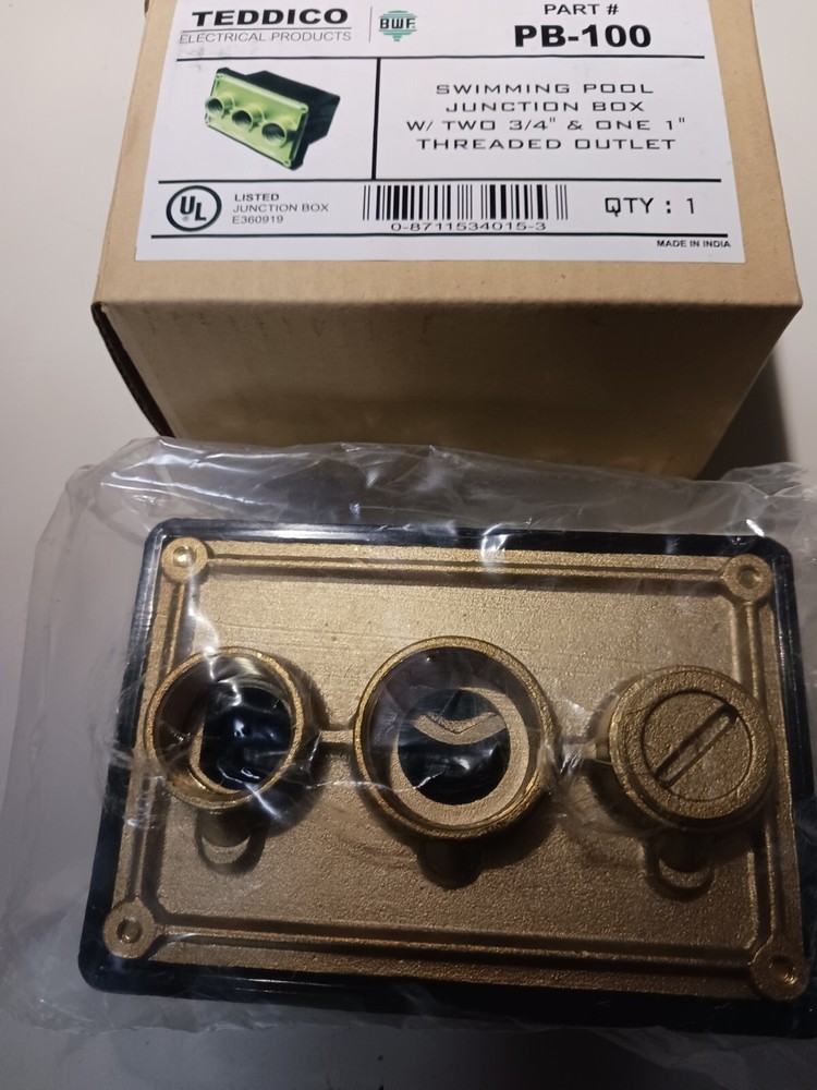 TEDDICO BWF - PB-100 SWIMMING POOL JUNCTION BOX