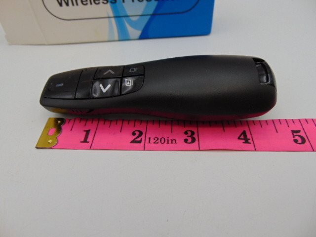 Qui Technology Wireless Presenter Clicker & Laser Pointer 2.4GHz USB Receiver