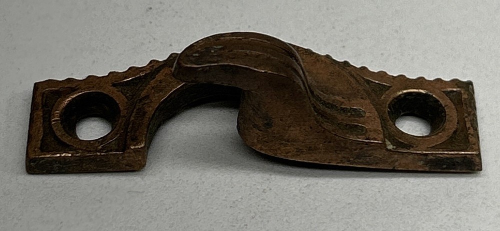 Antique R & E Bronze Window Sash Lock
