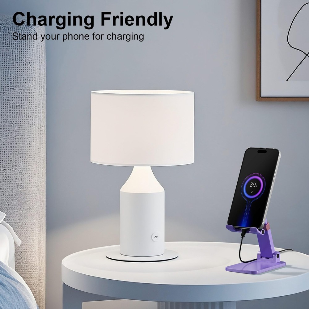 1Pack Foldable Phone Stand Desk Adjustable Height Angle Compatible with iPhone