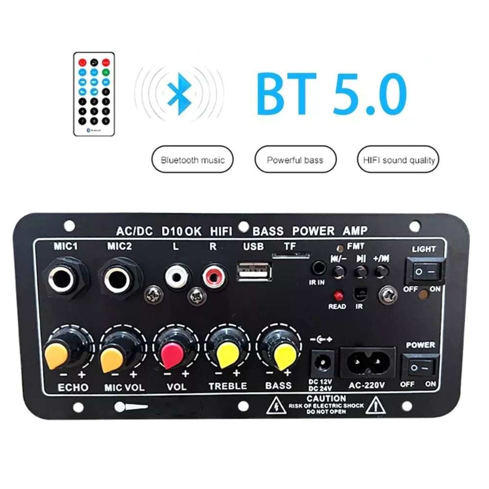 Versatile Audio Amplifier Board Bluetooth 5.0 Support Customized Audio Settings