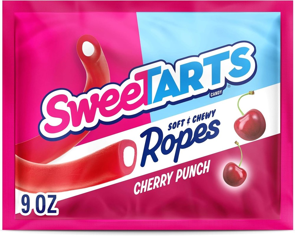 Ropes, Candy, Cherry Punch, Soft and Chewy