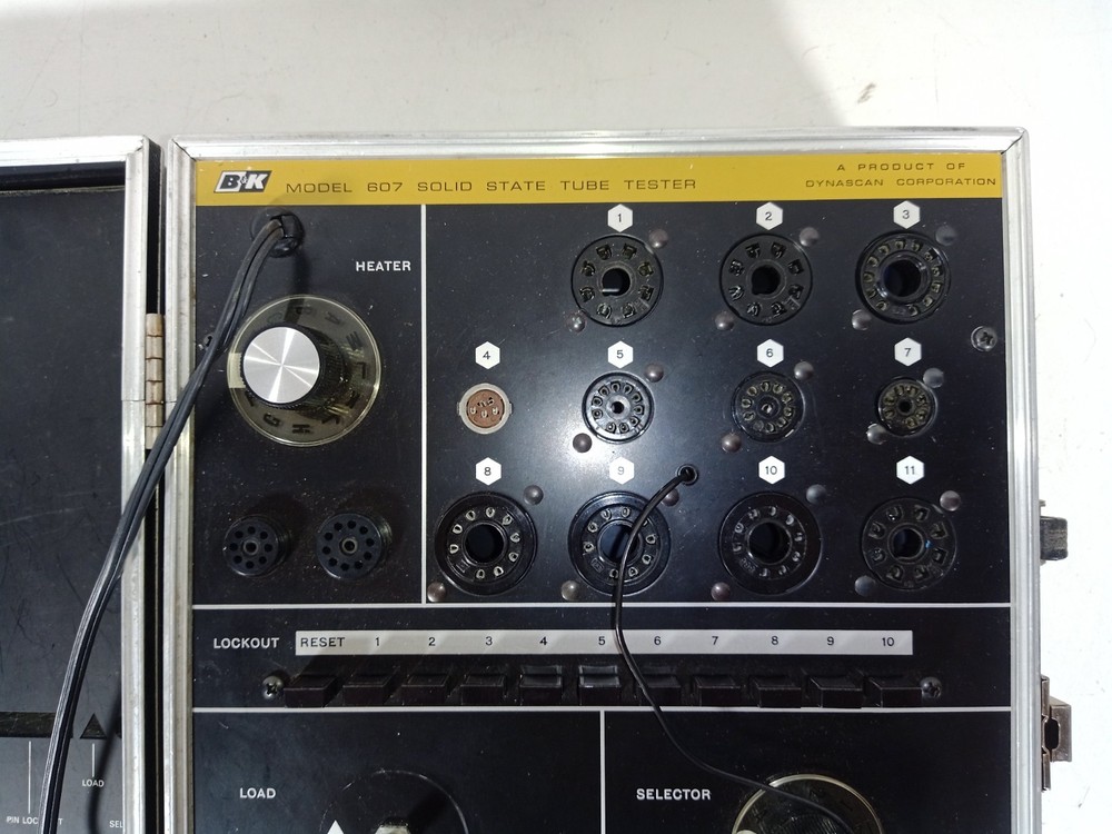 B &K Dyna Jet Model 607 Solid State Tube Tester with Setup Guide