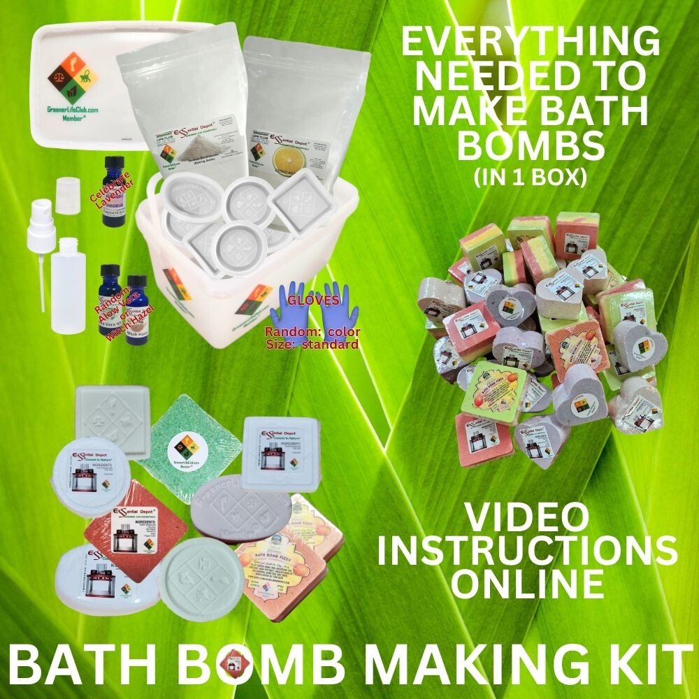 Bath Bomb Making Kit (DECONSTRUCTED) - Basic