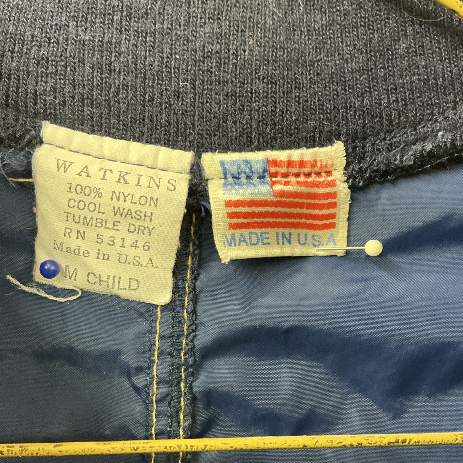 Vintage Replica NASA STS-41G Astronaut Uniform Costume M Child Blue Nylon