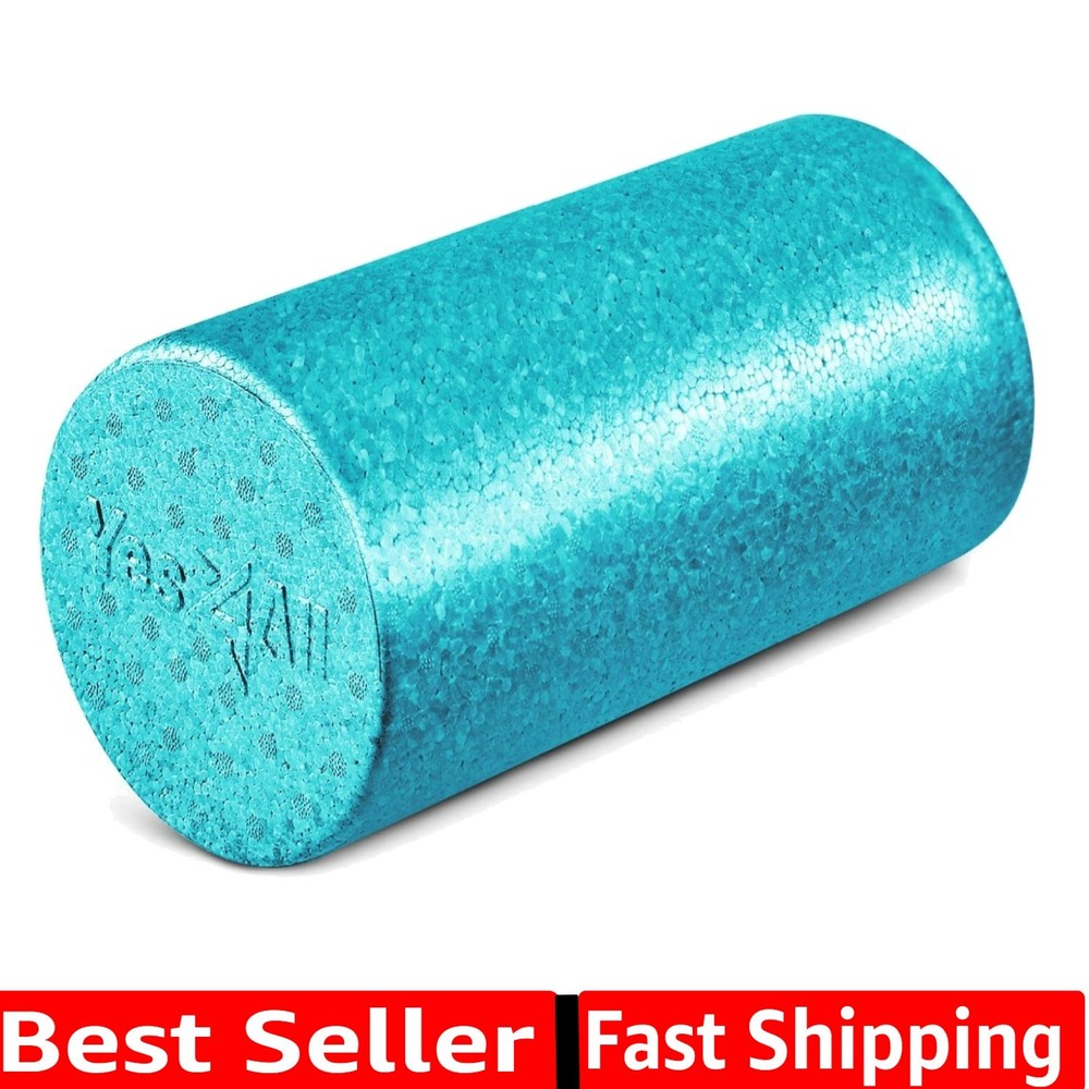 High-Density EPP Round Back Roller Foam, Exercise Foam Roller for Yoga, Pilat...