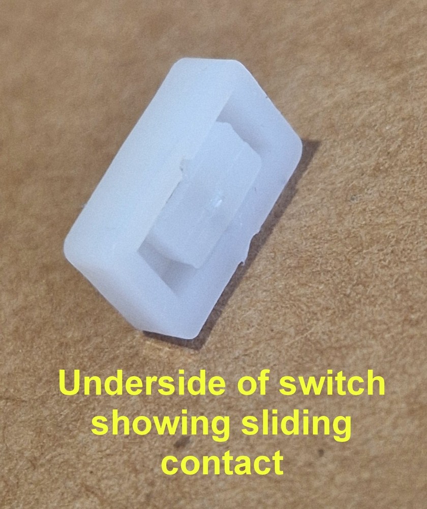 1/12th scale Dolls house WORKING Slide switch