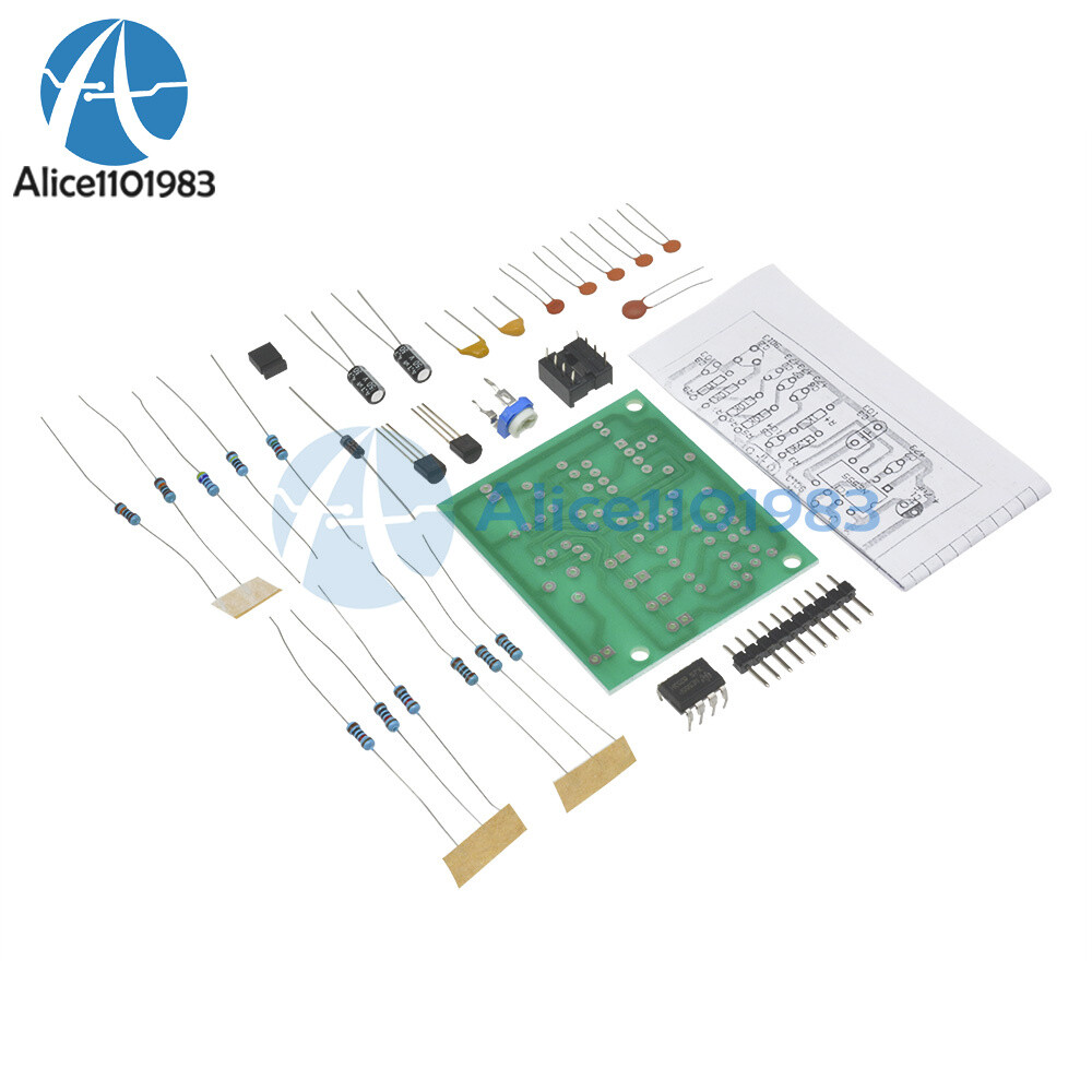 Multi-Channel NE555 Waveform Generator Module Sine Triangle Square Wave DIY Kits