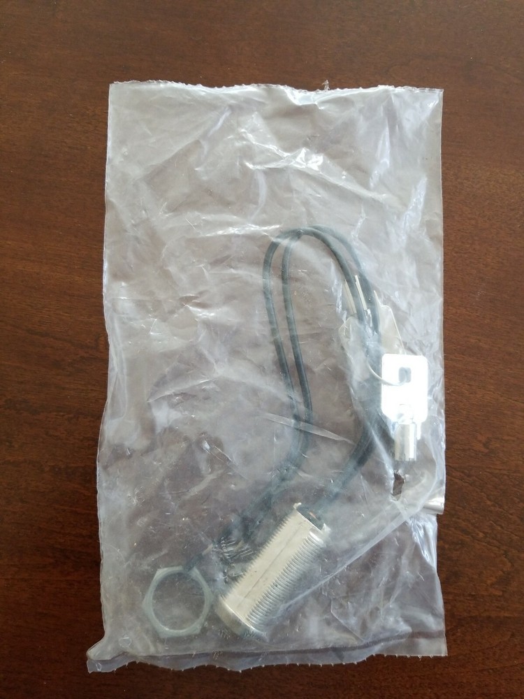 Gem Fort Lock Tubular Electronic Security 2-Wire Switch Lock w/ Two Coded Keys