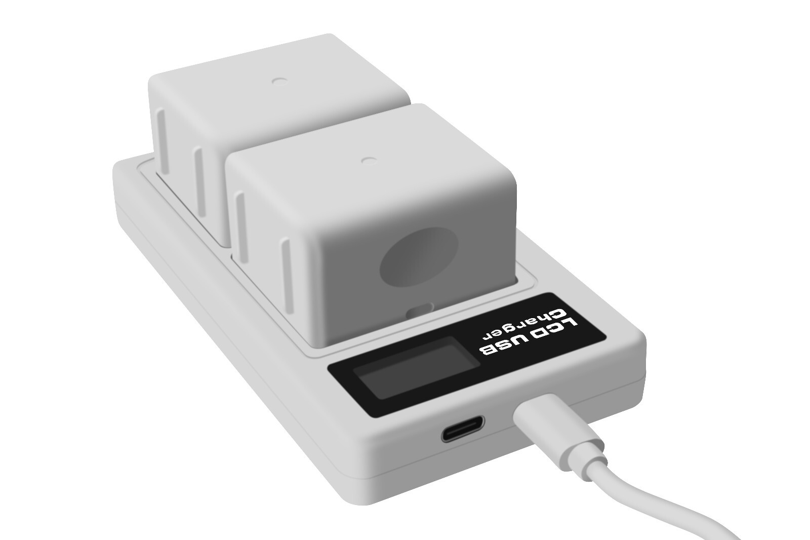 2-Pack Battery & LCD Dual Charger for Arlo Ultra, Ultra 2, Arlo Pro 3, Arlo Pro4