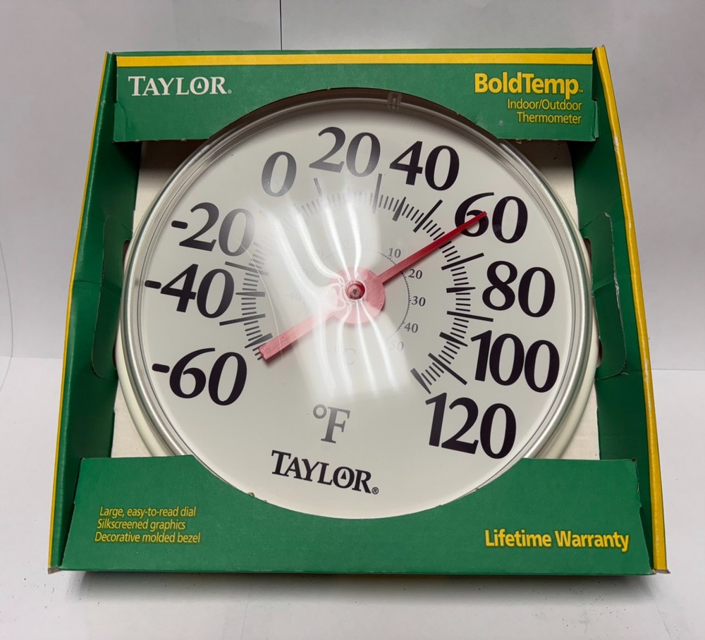 Taylor BoldTemp Indoor/Outdoor Thermometer