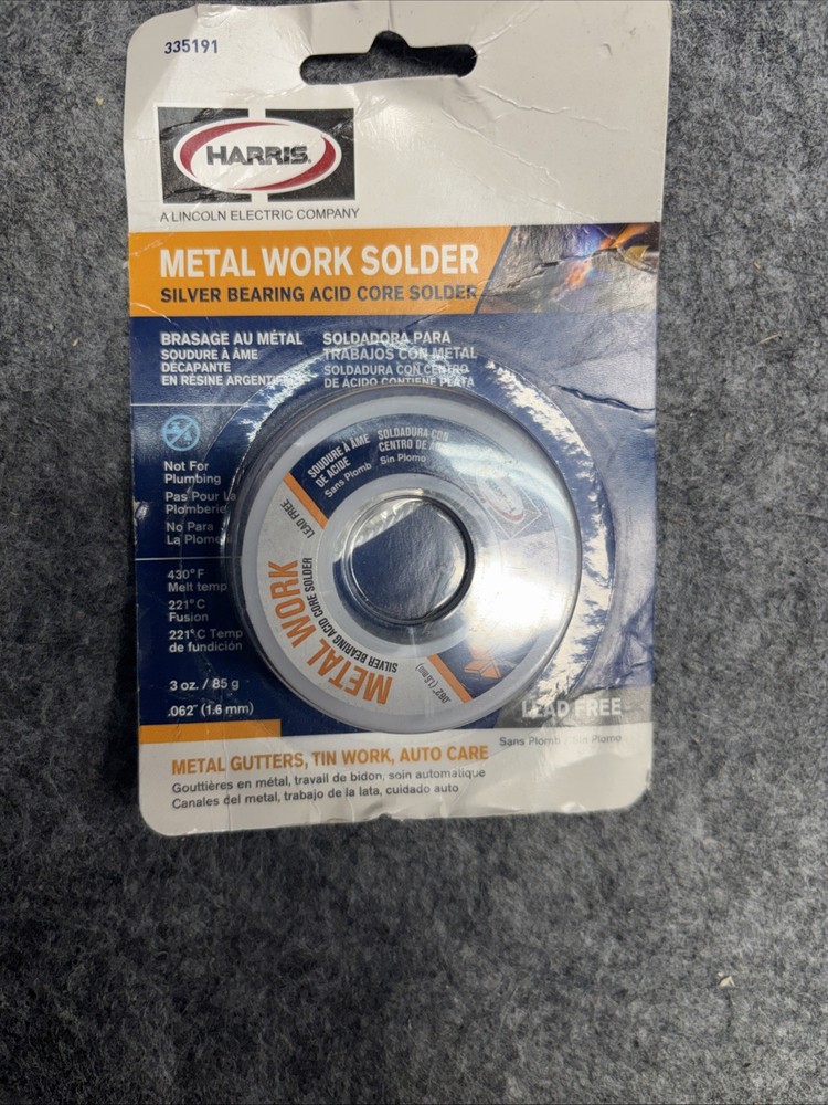 Harris Metal Work Solder New