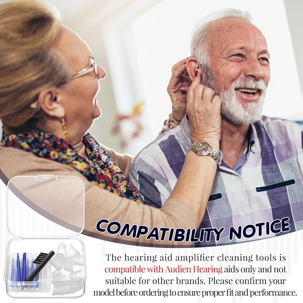 Wovnet Hearing Amplifier Accessories Kit Compatible Audien Hearing Amplifier 8