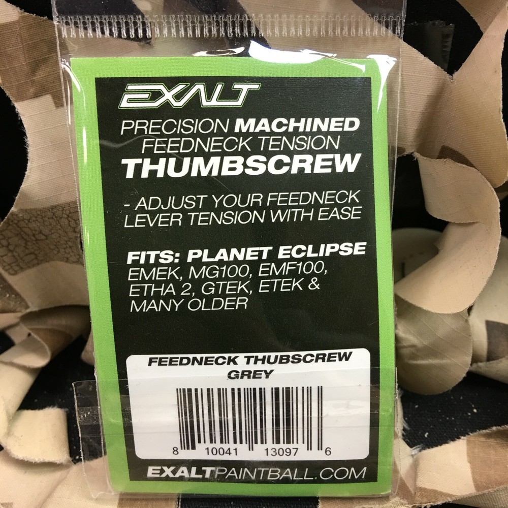 New Exalt Feedneck Thumbscrew For Planet Eclipse EMEK, EMF100, ETHA 2-Grey