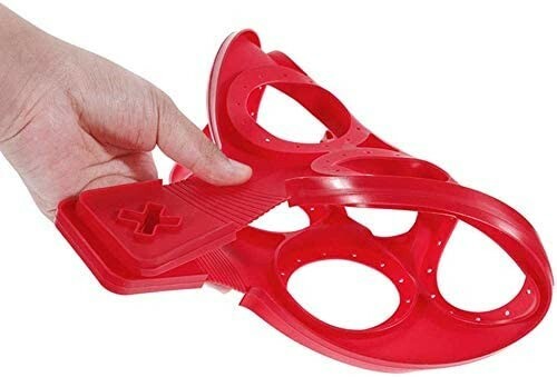 Two Kitchen Nonstick Pancake Maker Egg Ring Maker Mold with brush and gloves