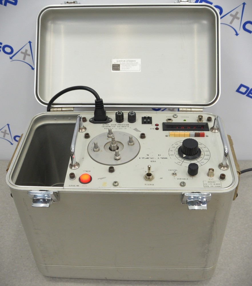 Quantum Dynamics N-11-ECS/3A Ultra High Precision Tachometer Calibration System