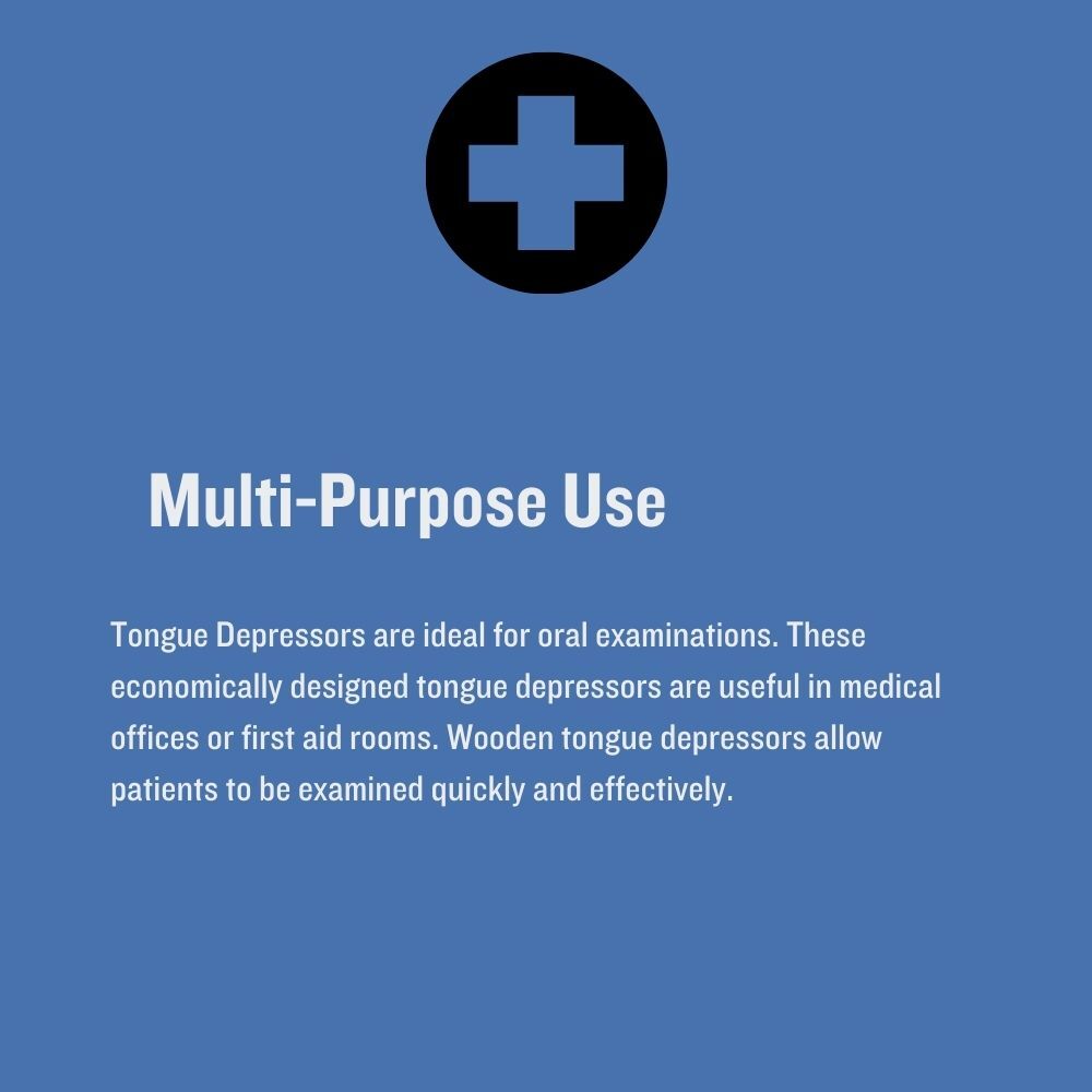 500 Pcs 6 In Wood Tongue Depressors Large Wooden Waxing Spatula Wax Stick Craft