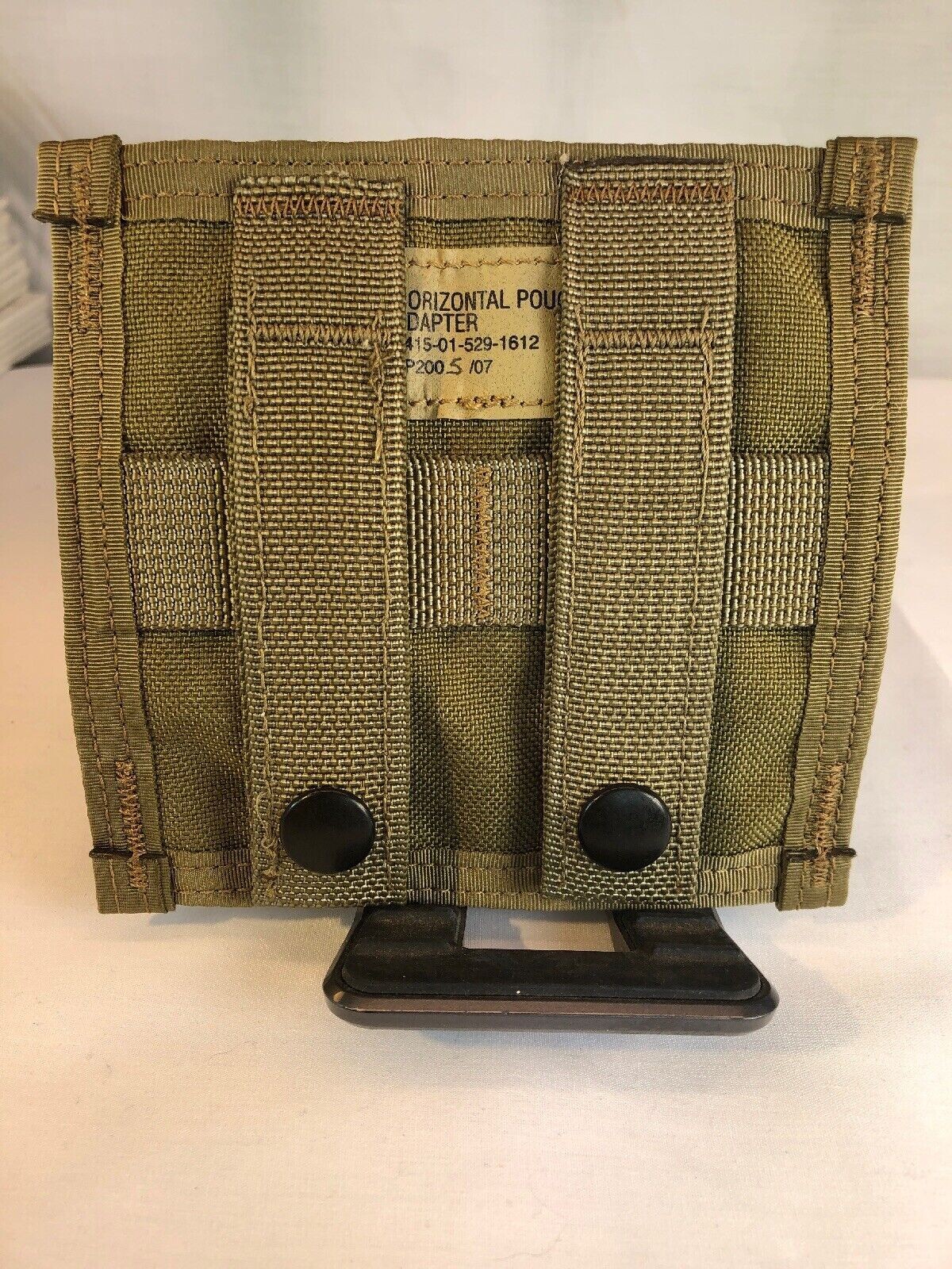Horizontal Pocket Adapters Khaki MOLLE USGI 8415-01-529-1612 Resource Center NEW
