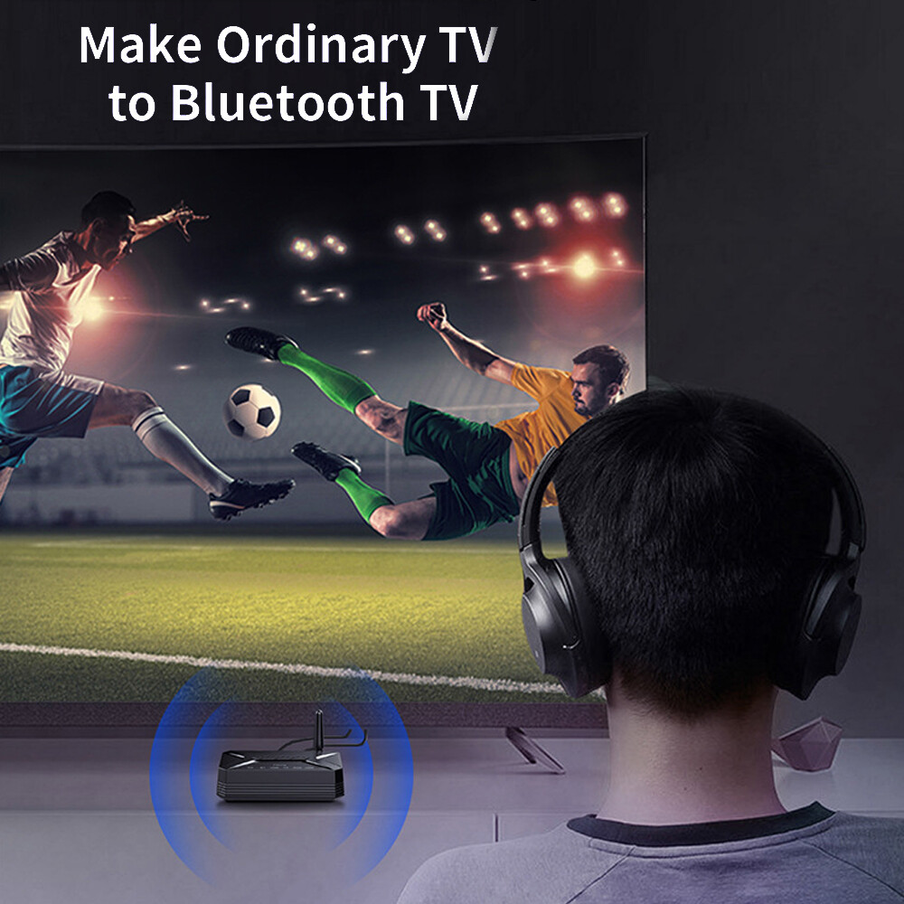 Long Range Bluetooth Transmitter Receiver For TV Home Car Stereo Audio Adapter
