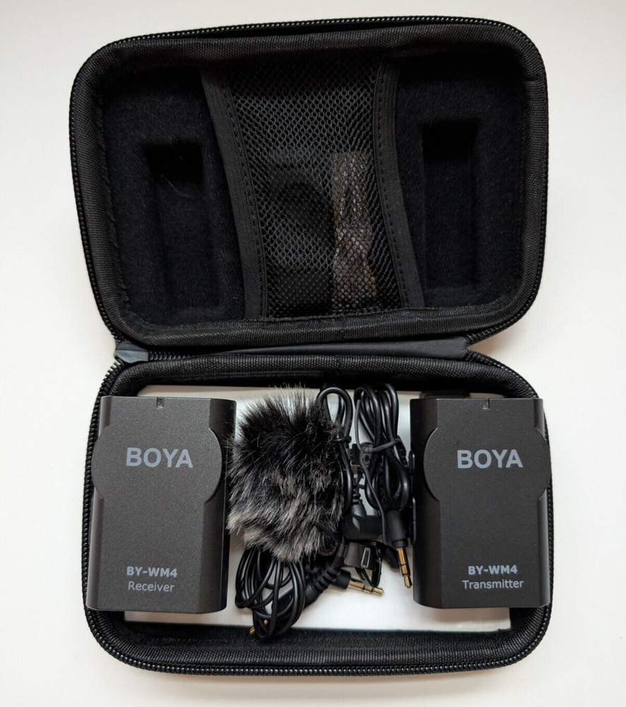 BOYA Wireless Microphone Kit BY-WM4