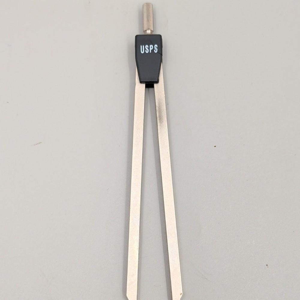 Vintage USPS Compass Needle Points For Accuracy