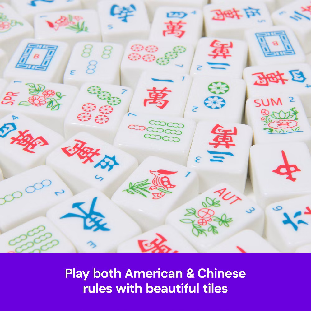 Spinmaster Game Gallery Mahjong Board Game