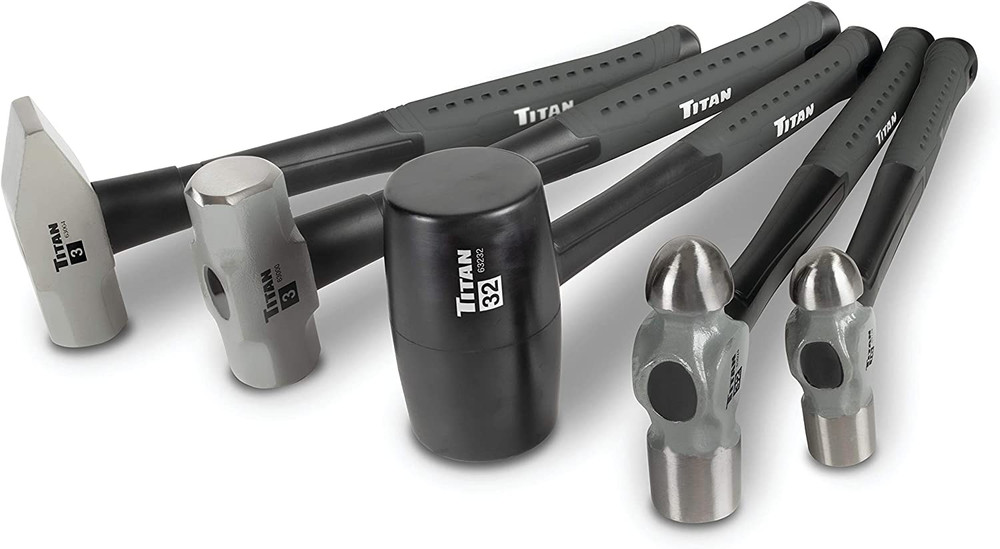 Hammer Set 5 Piece SilverAnd Black NEW