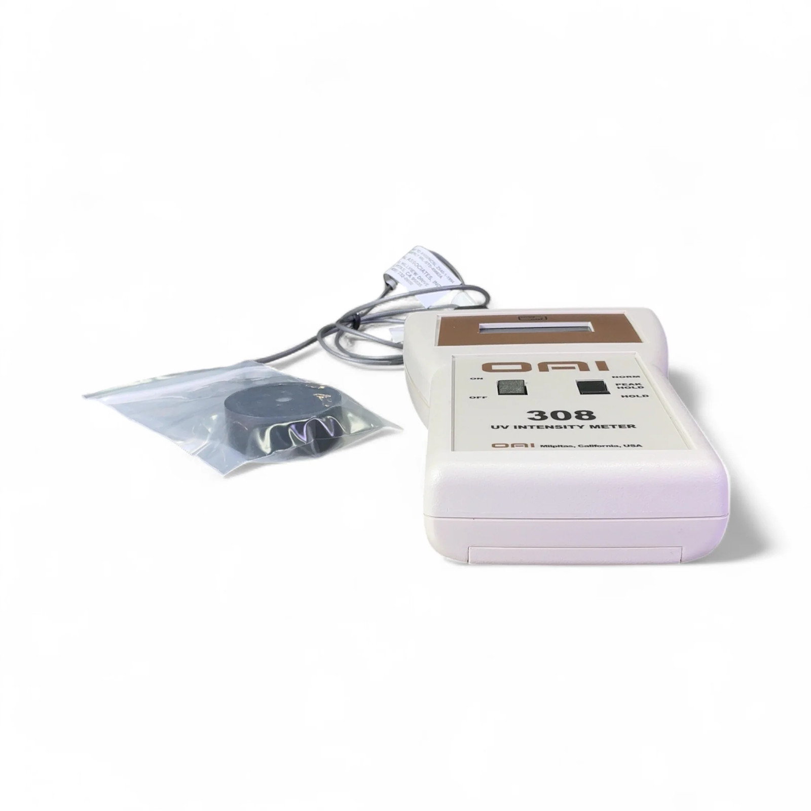 OAI 308 UV Intensity Meter with Optical Sensor 0308-0000-01 0308-0002-04 USED