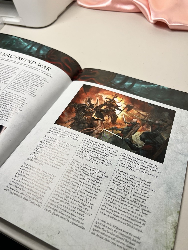 Warhammer 40k Eldritch Omens Booklet