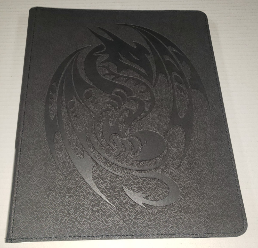 Dragon Shield - Card Codex Zipster Binder - Iron Grey Open Box AT-38011