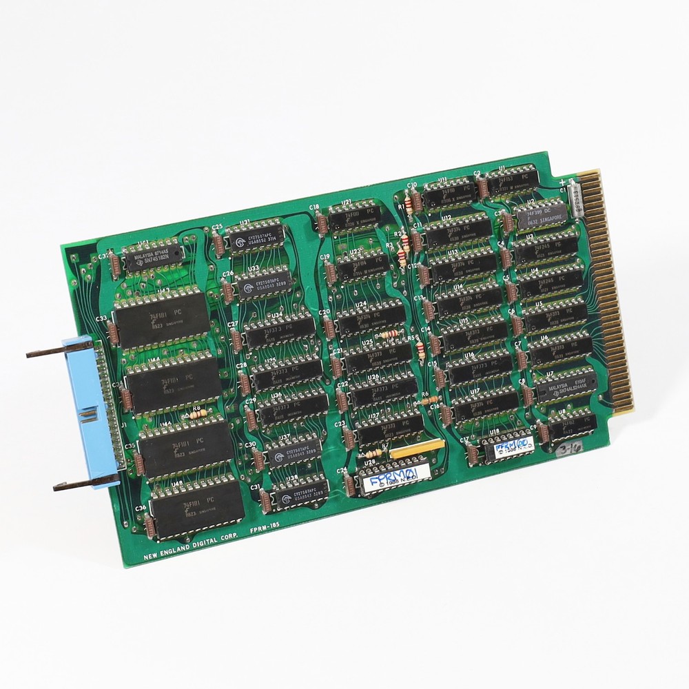 New England Digital Synclavier FPRM Computer Bin Card