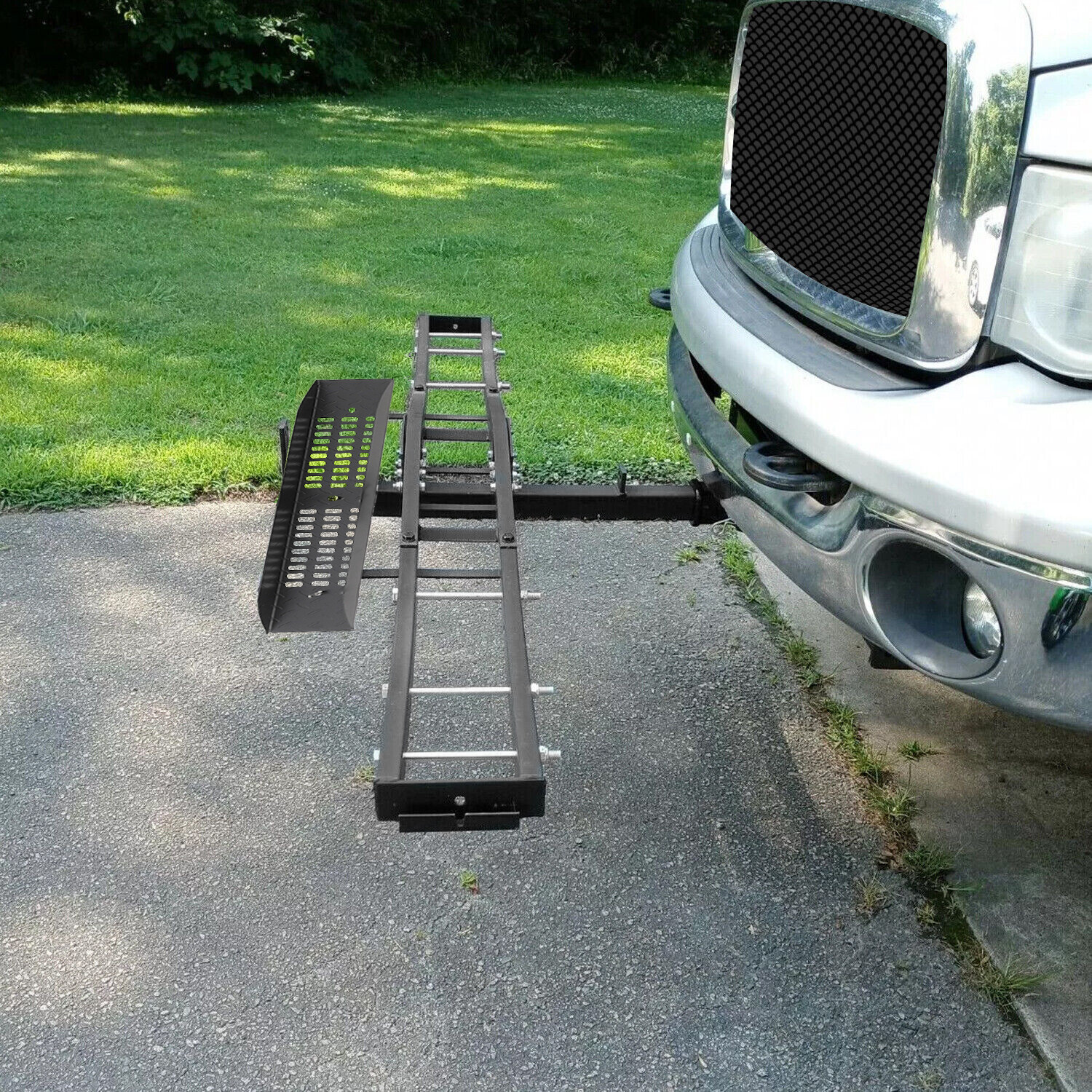 600LBS Hitch-Mount Motorcycle Carrier Hitch Mount Dirt Bike Rack For Truck SUV