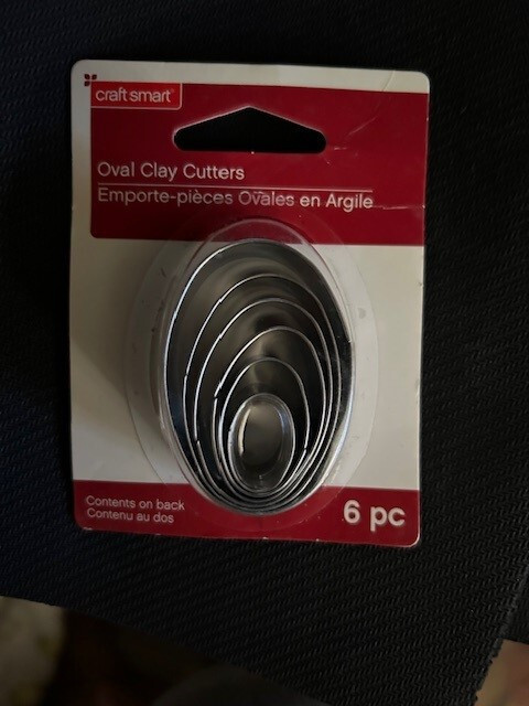 Craft Smart Oval Graduated Cutter Set 6/Pkg - Sealed!!