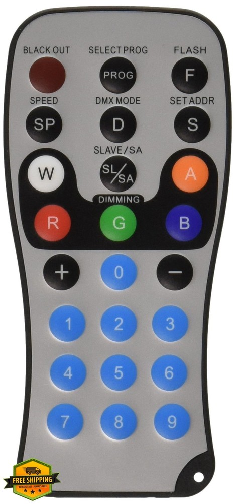 ADJ LED RC2 RGBWA Wireless Remote Control