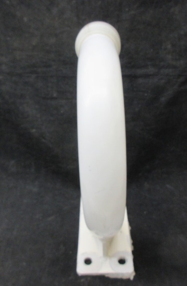 SECURITY CAMERA WALL BRACKET, 12.5" H X 2" OD, WITH MOUNT PLATE