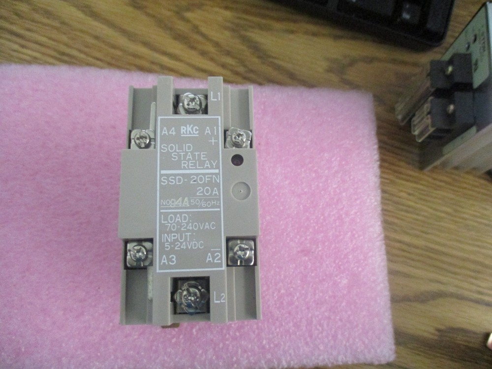 RKC Model: SSD-20FN Solid State Relay. 20A