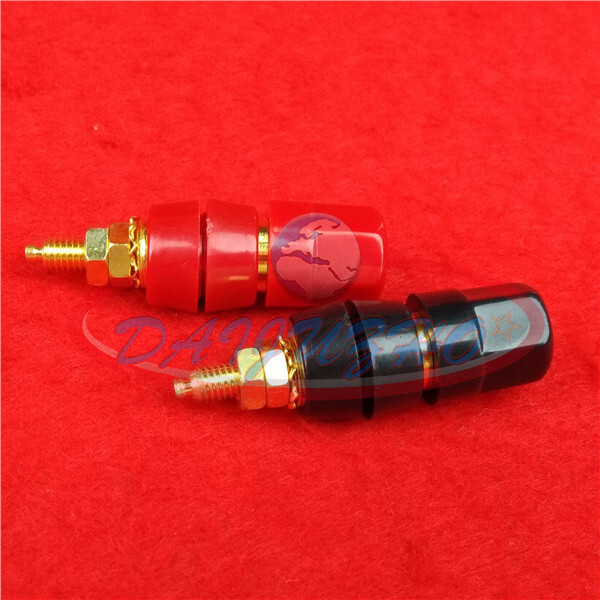 2pcs 5-WAY Speaker Cable TERMINAL BINDING POST new