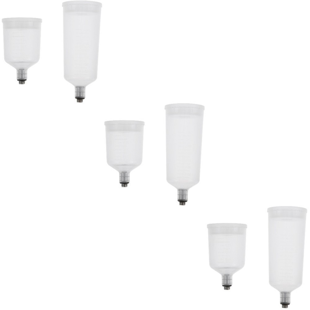 3 Pack Mini Plastic Paint Cups Replaceable Pigment Airbrush Container