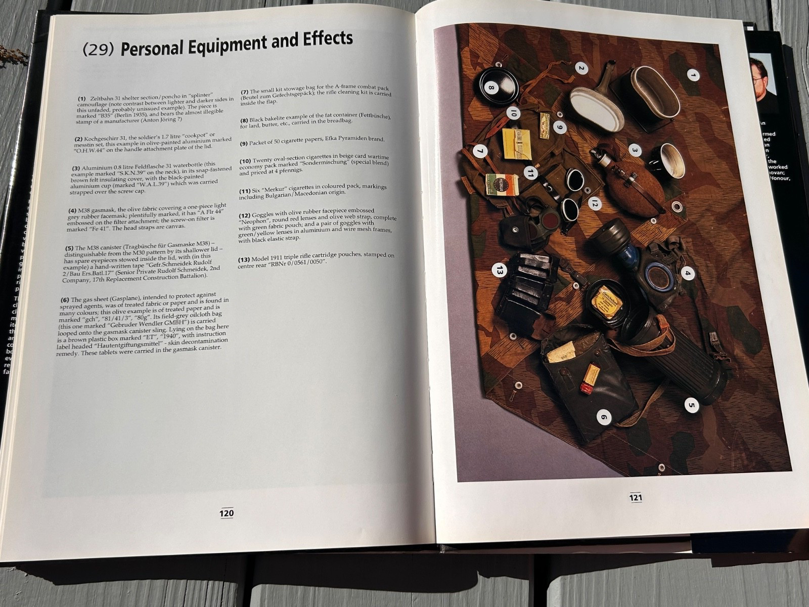 German Army Uniforms of World War II: In Color Photographs by Wade Krawczyk