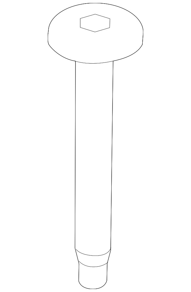 Genuine Bed mount bolt X1 W717000-S901