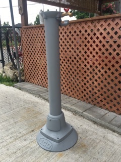 Eco air meter complete Pedestal
