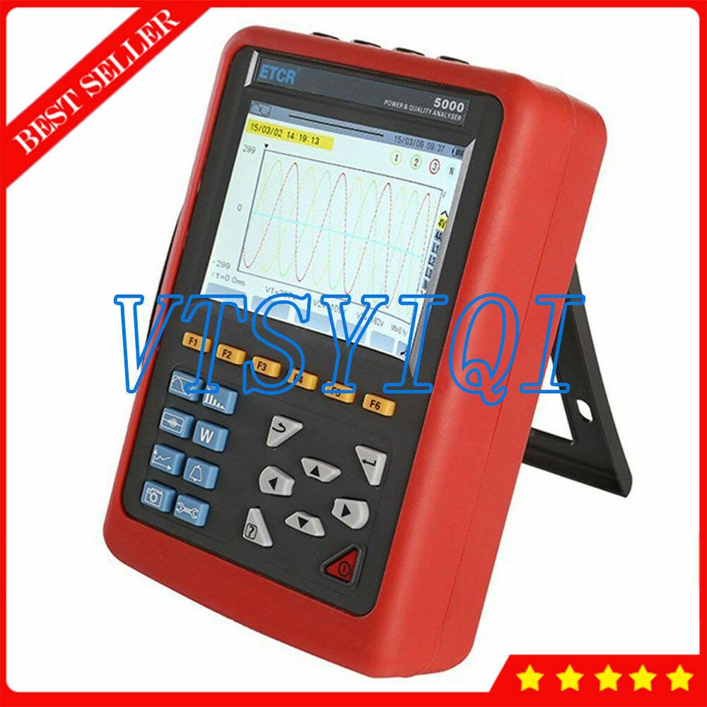 Three Phase Power Quality Analyzer Meter ETCR008B Current Clamp Sensor ETCR5000
