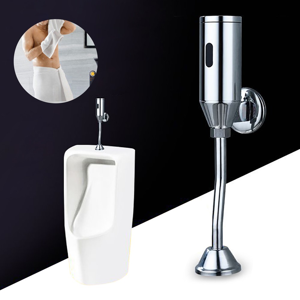 Urinal Valve Bathroom Toilet Intelligent Automatic Sensor Touchless Wall Mounted