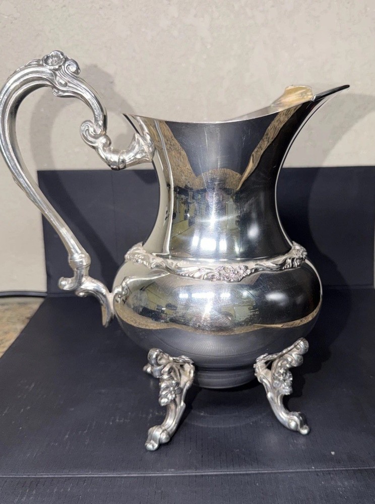 Vintage Sharidan Silver Plated Pitcher