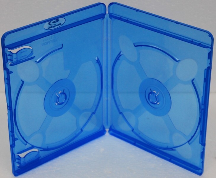 Premium Standard Replacement 2-Disc Double Blu-ray Cases Dual