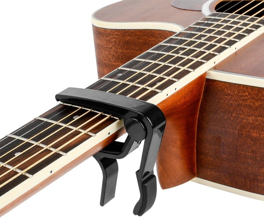 Lightweight 6-String Guitar Capo: Effortless Performance for All Musicians