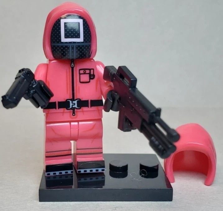Custom Printed MOC Squid Games Minifigs 8 Pack