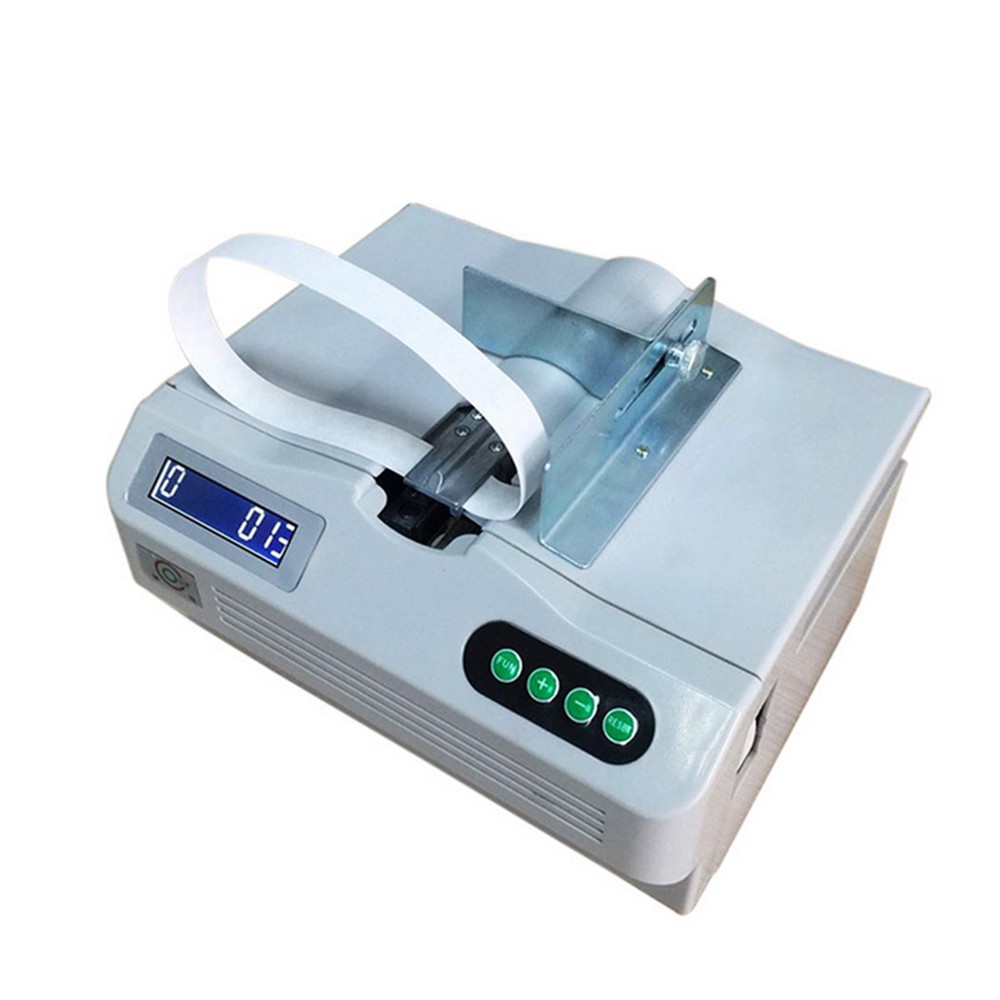 Automatic Money Bundle Machine Banknote Strapping Binding Cross Baling Tool