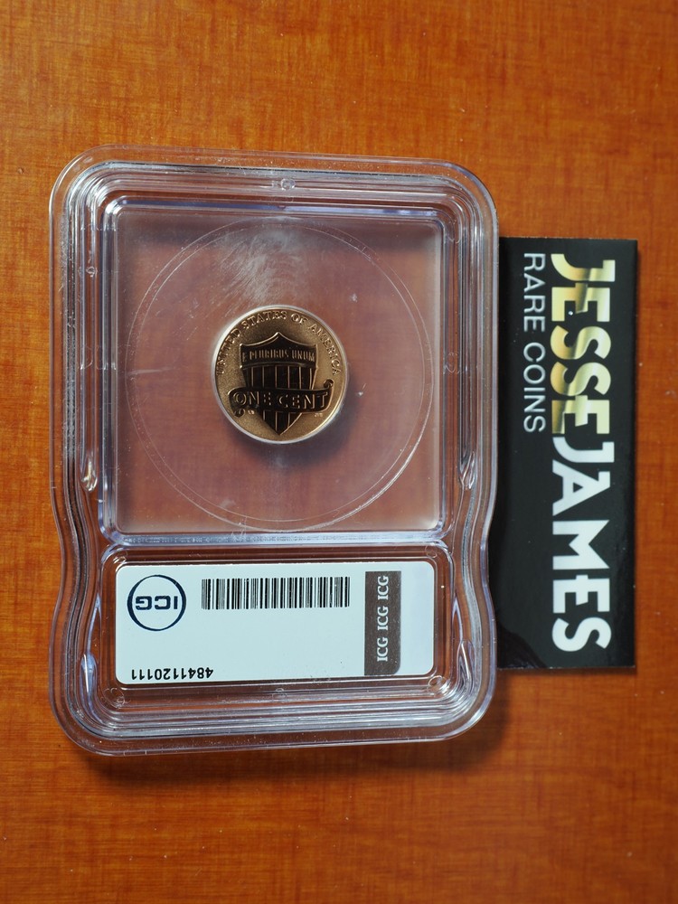 2018 S 1C REVERSE PROOF LINCOLN CENT ICG PR70 DCAM