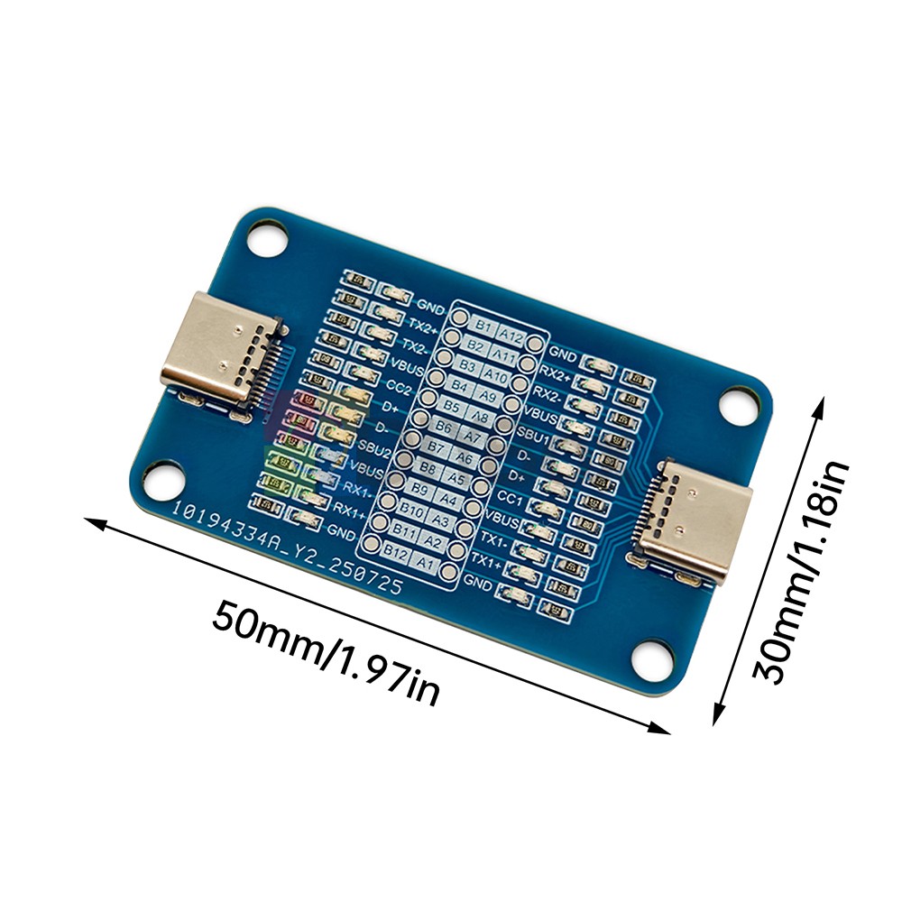 Double Head TYPE-C Cable Detection Module USB C to USB C Cable Detection Module
